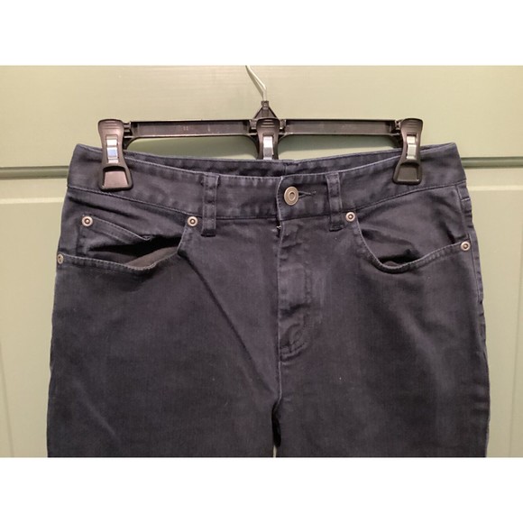 Talbots Petites Women's Size 4P Stretch Blue Straight Leg Denim Jeans - Picture 2 of 8